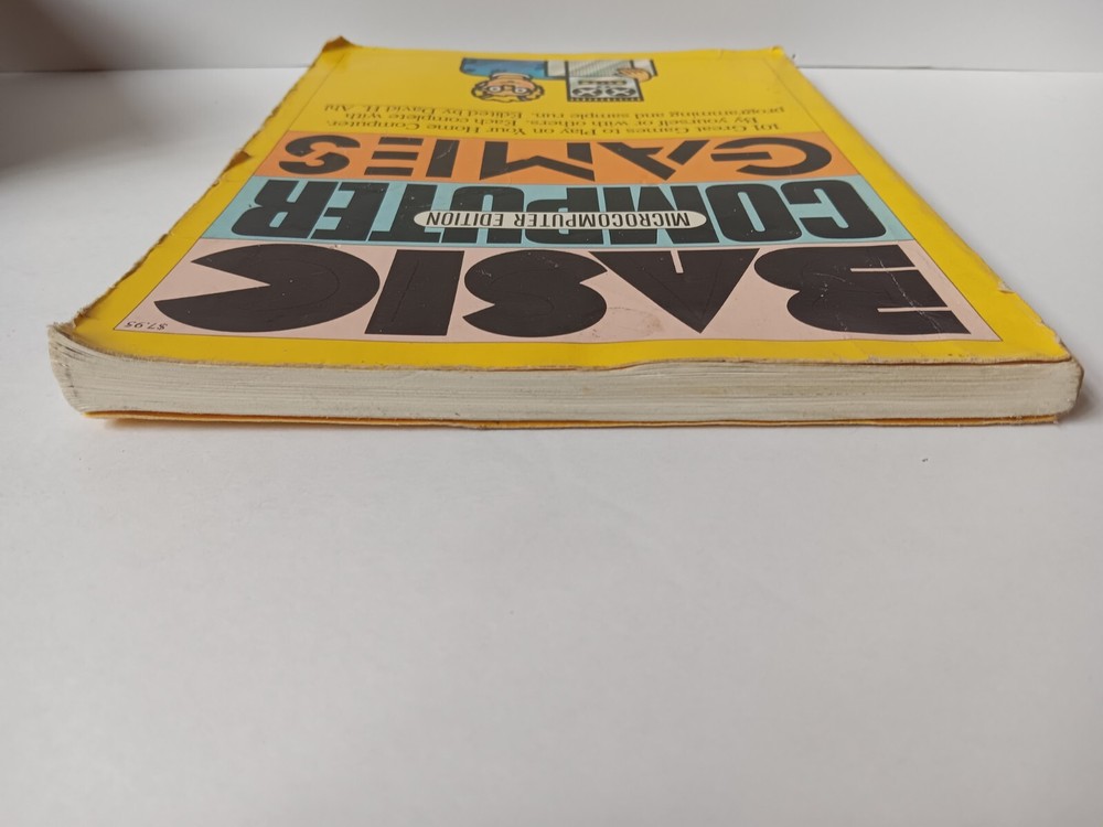 Basic Computer Games Micro Edition Creative Computing Softcover Book 101 Games