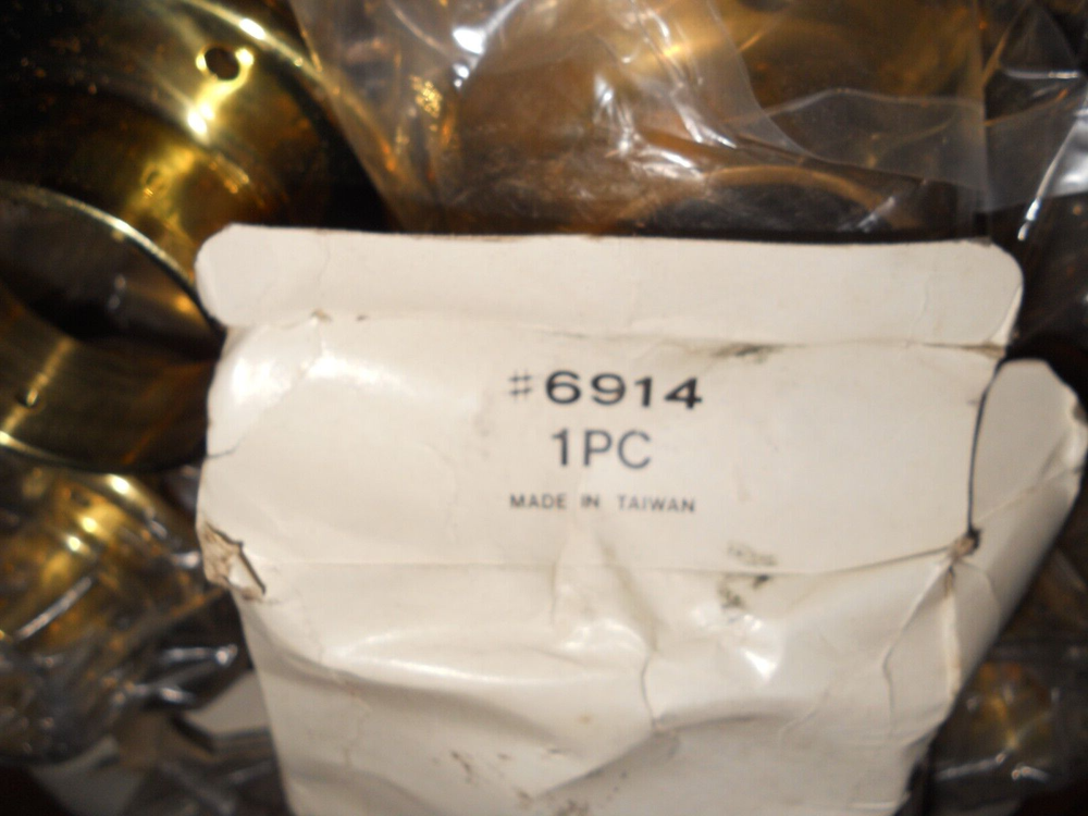 4" Brass Flange Three Mount # 6914 with 2" i.d. for pipe