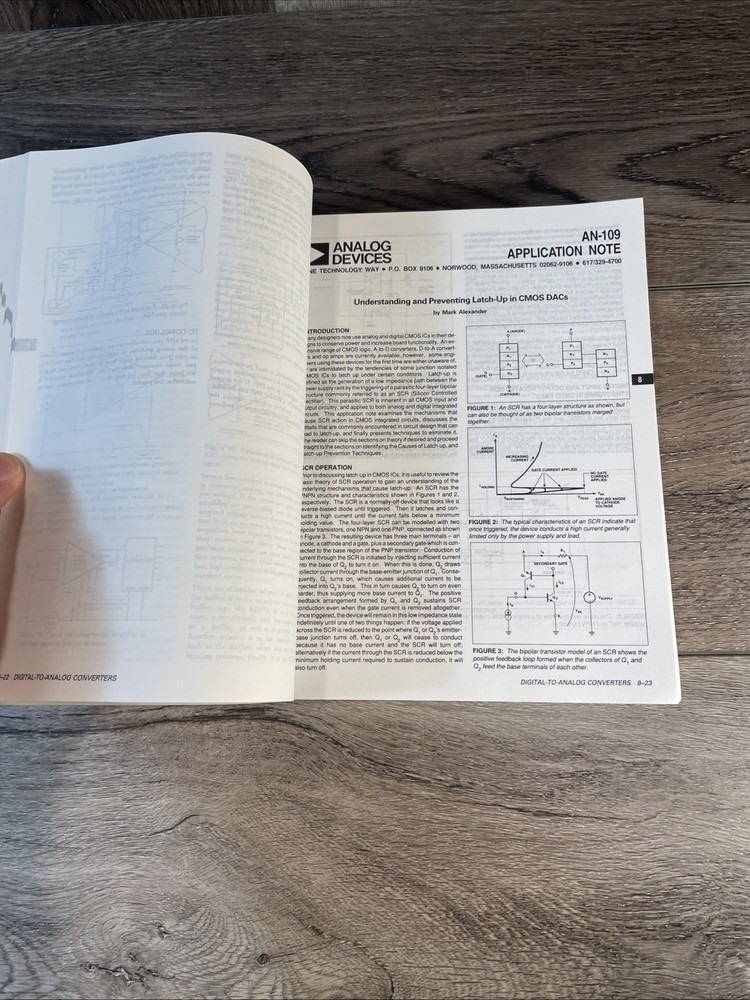 Electronics Book: Analog Devices, Applications Reference Manual 1993
