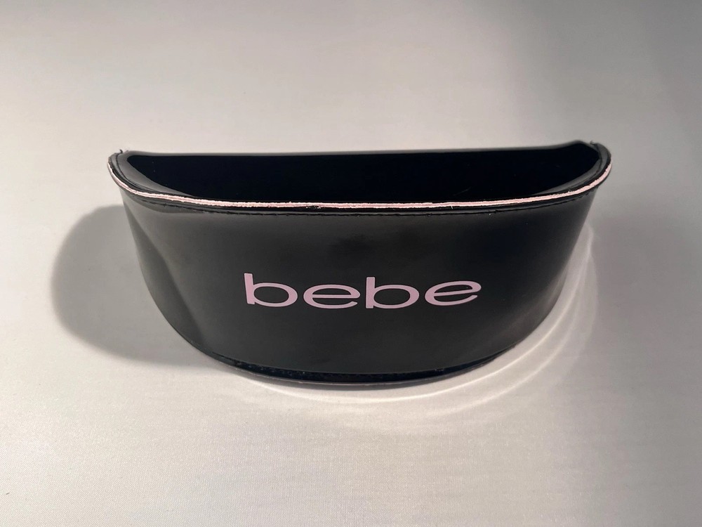 Bebe Black & Pink Large Sunglasses Case