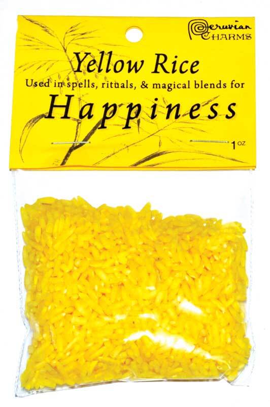 Yellow Rice Happiness Spells Rituals 1 oz