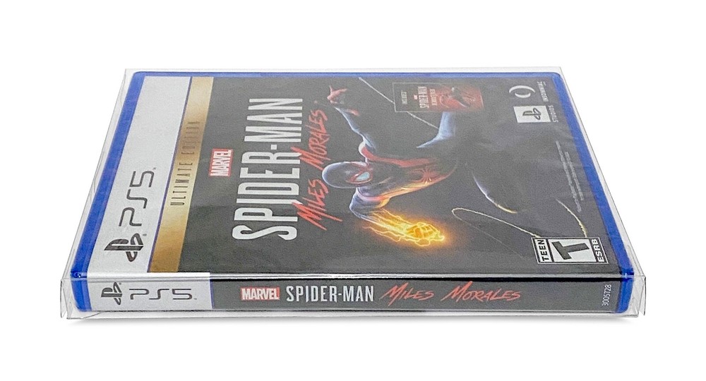 Custom Box Protector for Sony Playstation 5 Game Cases PS5 & PS4 (5 PK)