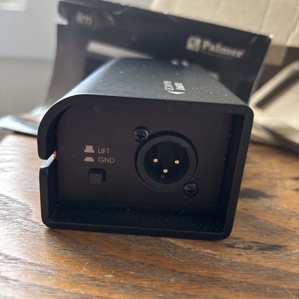 DI Box Analog Palmer ilm Passive Speaker Simulation DI-Box