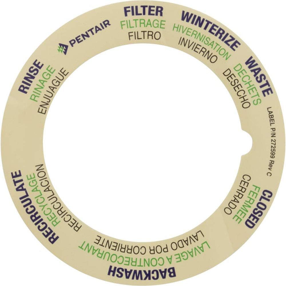Label 6Wy Biling, Top Mount Valve