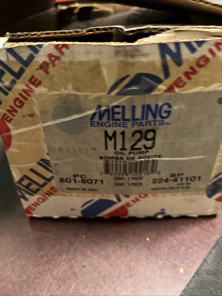 Engine Oil Pump-Stock Melling M129