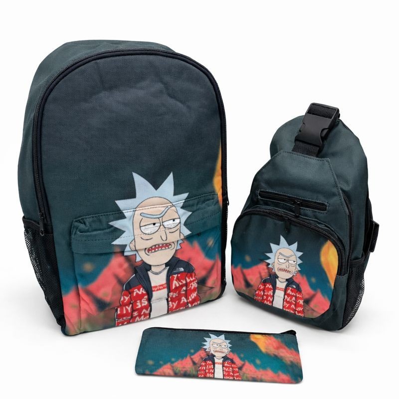 Backpack Bag Set – 3PCS/Set (Assorted Designs)