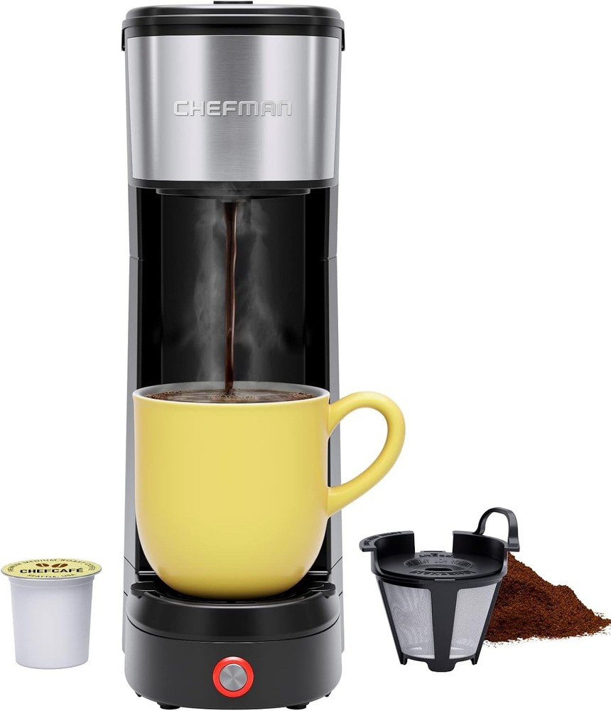 Chefman InstaCoffee Max Single-Serve Coffee (RJ14-IC)-CR