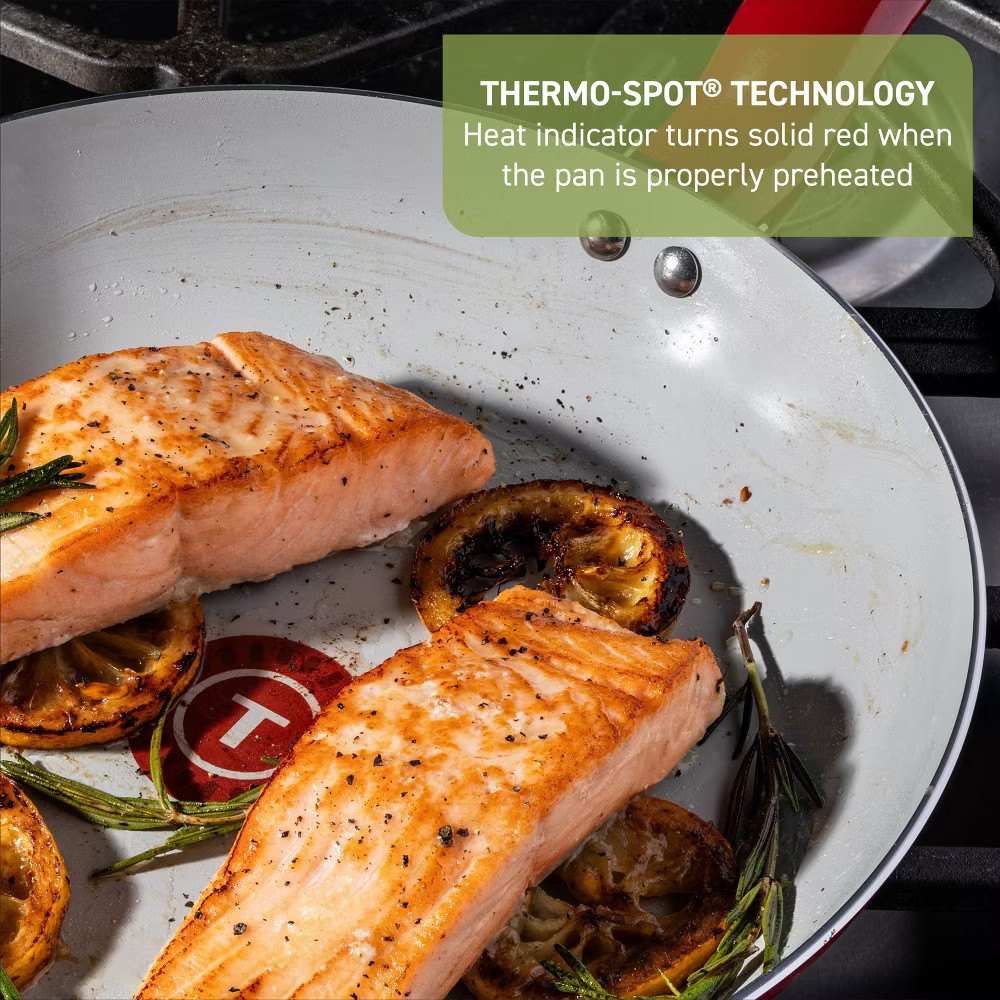 T-Fal 12pc Simply Cook Ceramic Cookware Set