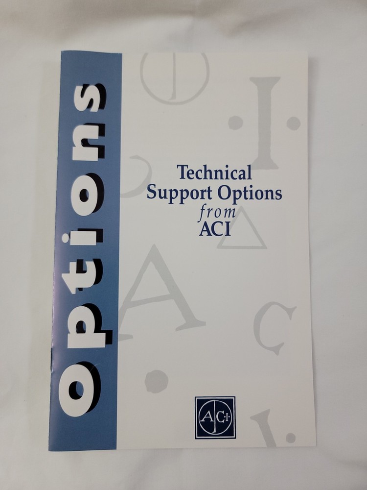 Vintage 1994 ACI 4D First Relational Database Software for Macintosh