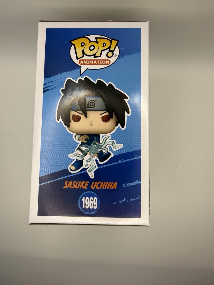 Funko Pop! Naruto: Sasuke Uchiha GITD 1969 EE Exclusive with Protector