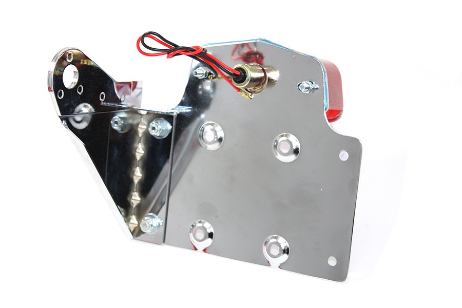Chrome Side Mount Tail Lamp Kit for Harley-Davidson