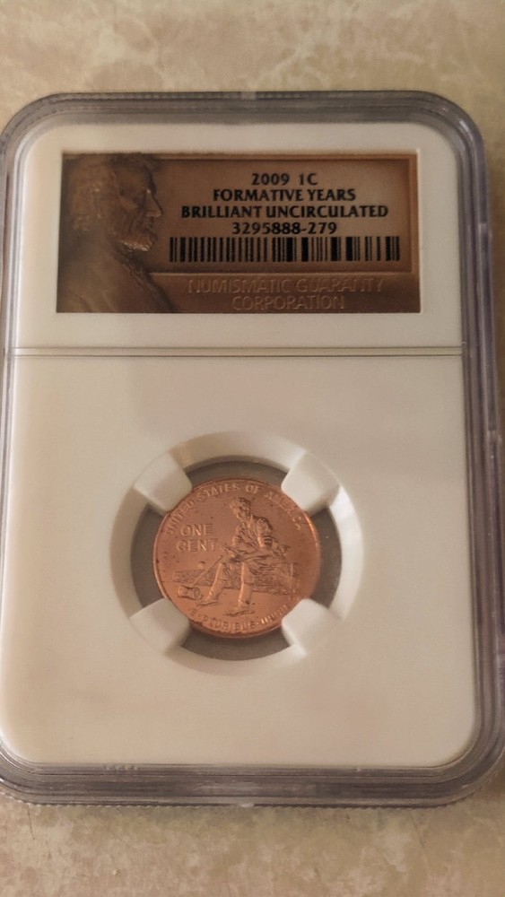 2009 1c formative years brilliant uncirculated
