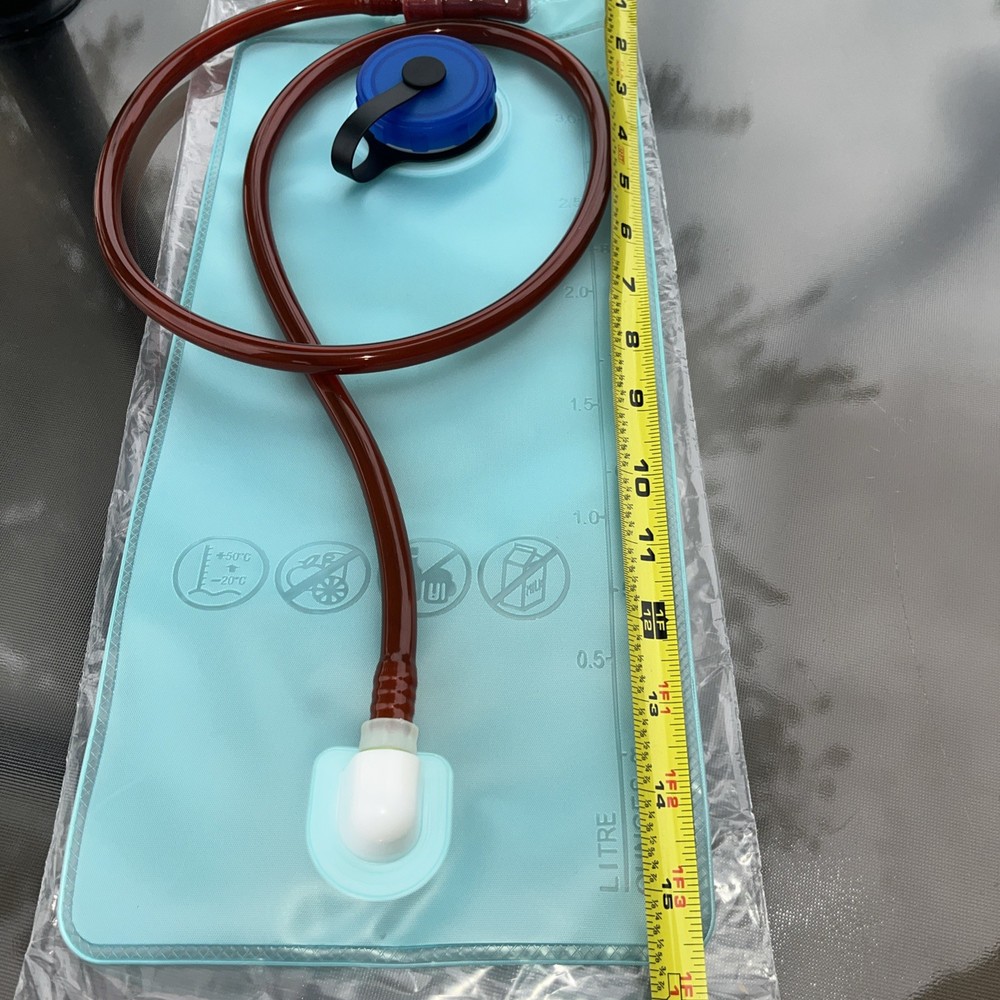 1 - 3 Litre Hydration Bladder, Large Opening Water Storage for Hydration Pack