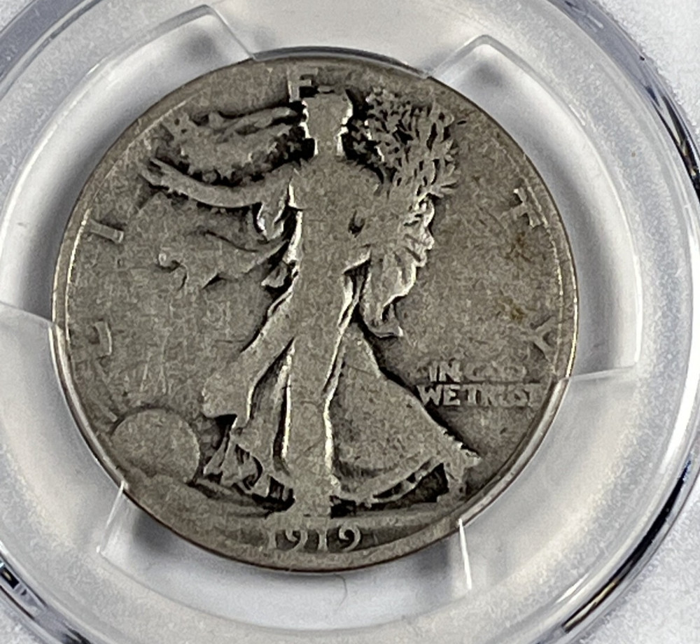 1919 Walking Half Dollar : PCGS G04