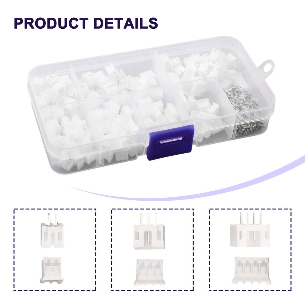 Versatile 2 0mm PH Connector Kit Perfect for Various Electrical Devices