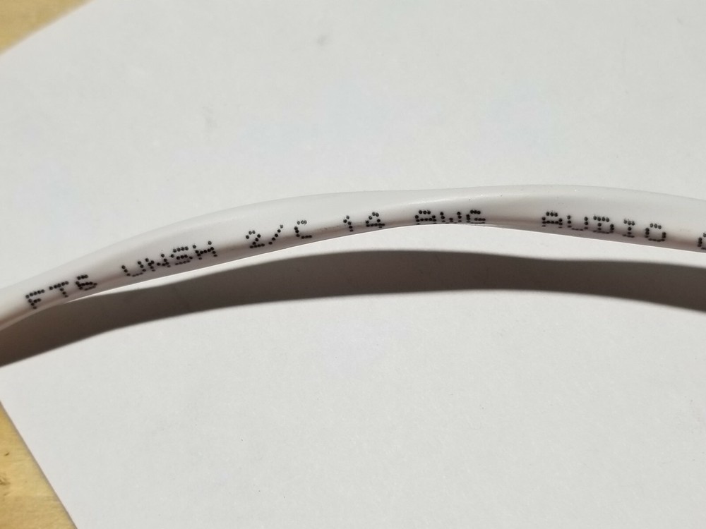 Structured Cable Products/SCP 14/2C Plenum Security/Alarm Cable White /100ft