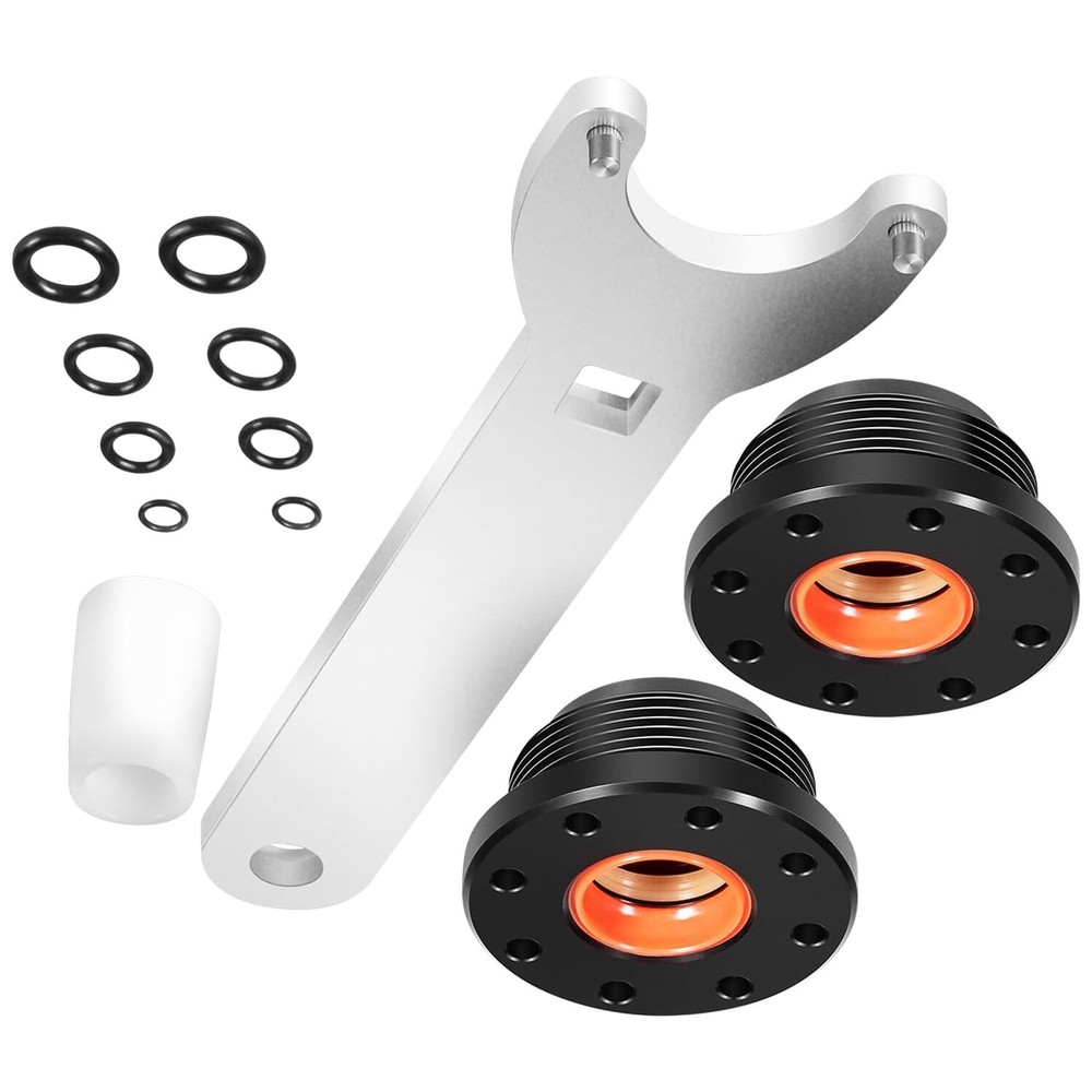 Hydraulic Steering Cylinder Seal + Bracket Puller + Bleed Kit