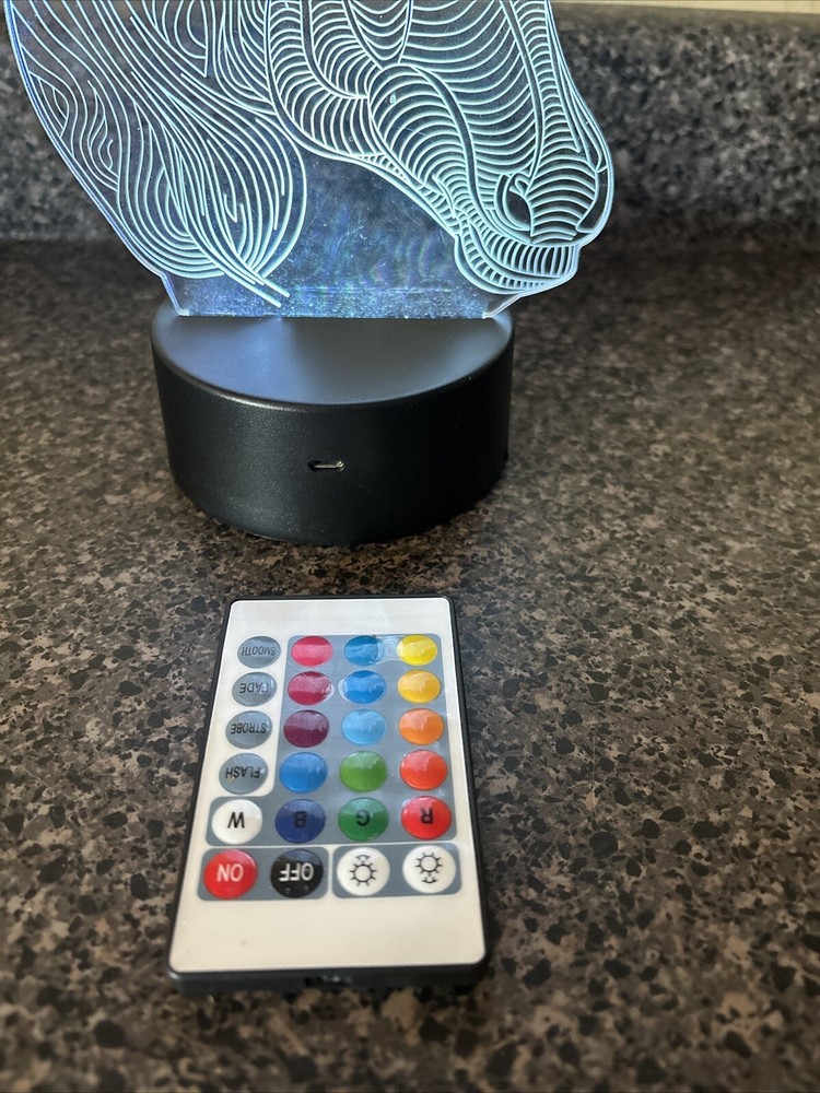 Decorative Light Up Horse Head