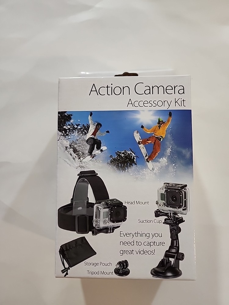Action Camera Accessory Kit Sunpak PlatinumPlus Head & Tripod Mnt. Suction Cup