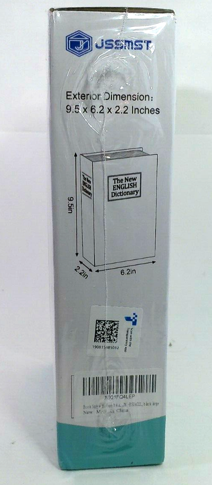 Diversion Black Book Safe With Combination Lock