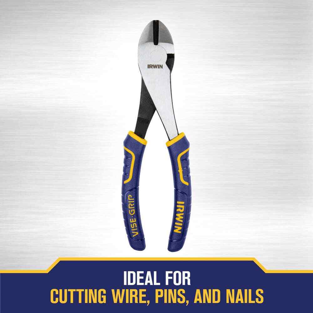 Irwin Vise-Grip 2078307 7" Diagonal Cutting Pliers with ProTouch Handle