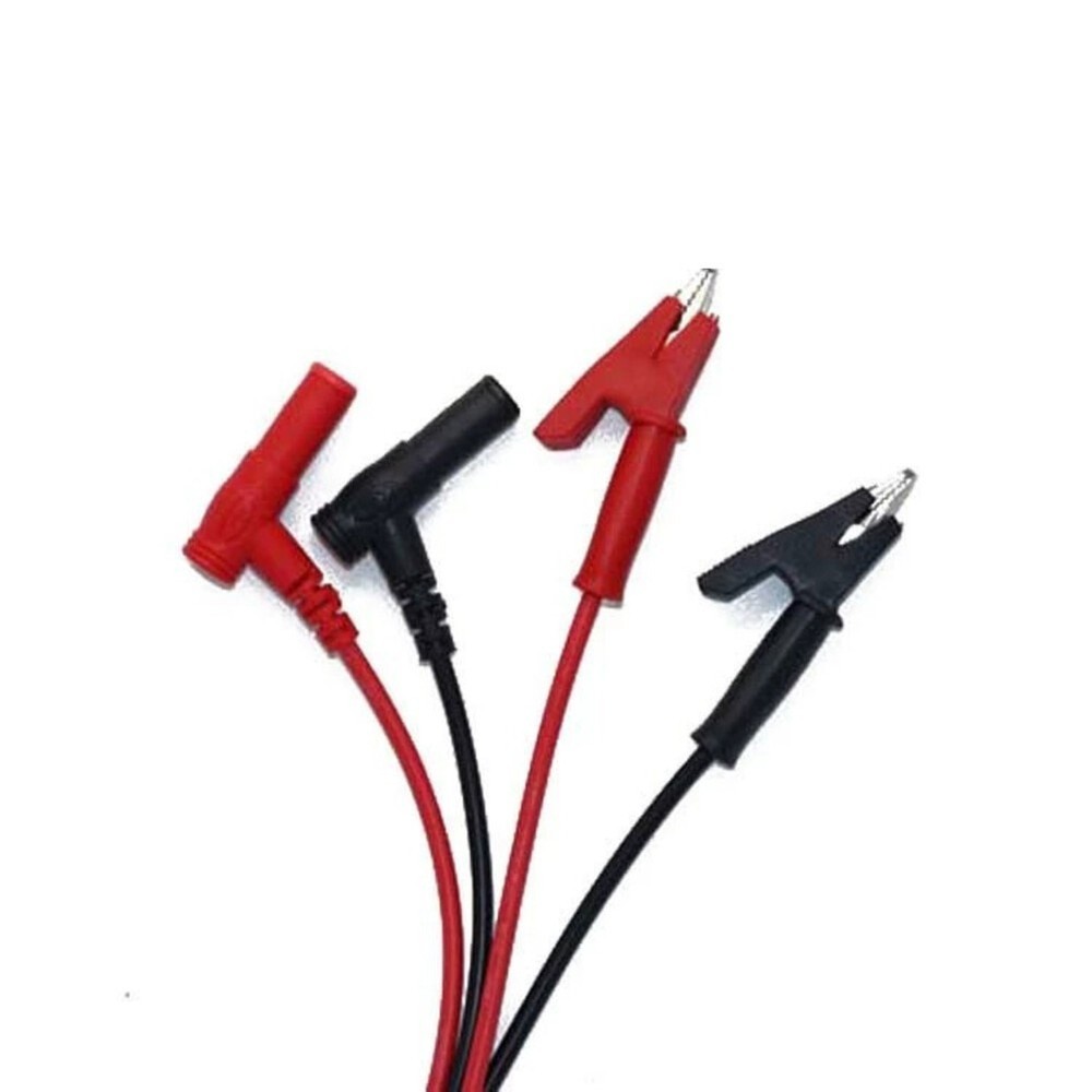 For alligator Clip Test Leads with Enhanced Safety for Electrical Testing