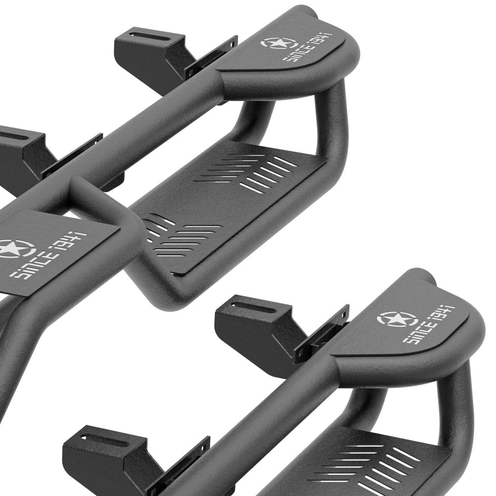 Three Raised Steps Running Boards (Wheel to Wheel Side Steps)