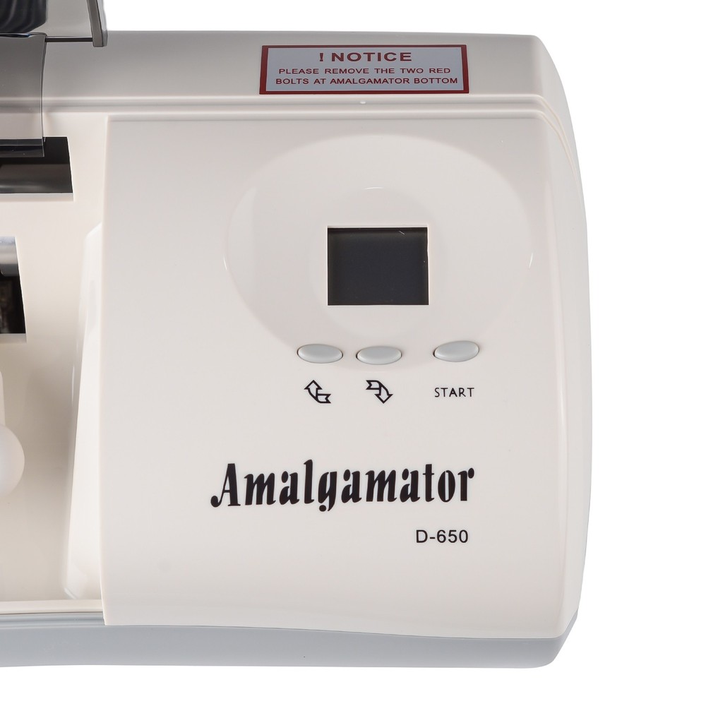 TPC D-650 Dental Amalgamator Amalgam Capsule Mixer with Digital Time Setting