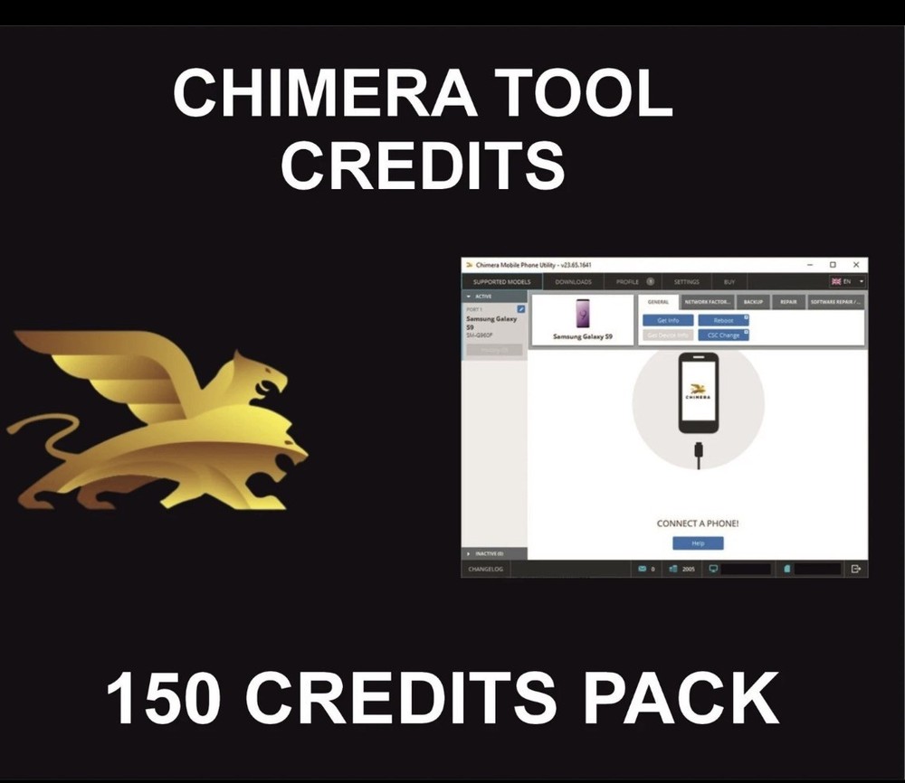 Chimera Tool, Credits Package, 150 Credits Pack