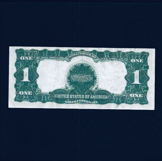 1899 $1 ONE “BLACK EAGLE” SILVER CERTIFICATE AU