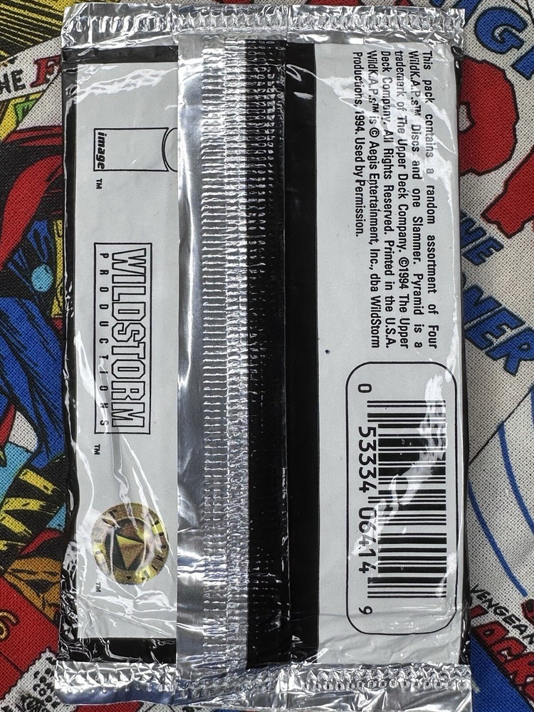(1) WildK.A.T.S. WildK.A.P.S. Pogs Sealed Pack