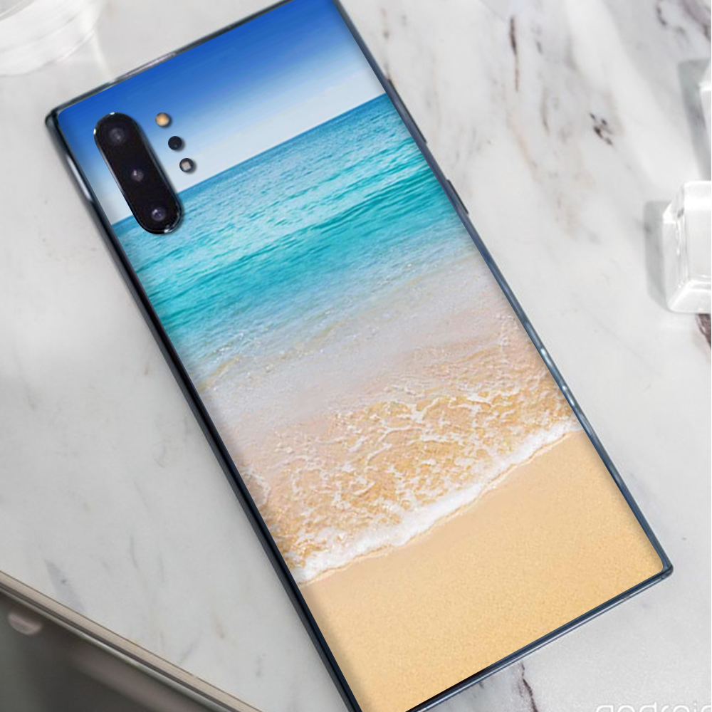 Skins Decal Wrap for Samsung Note 10 Plus -Bahamas Beach