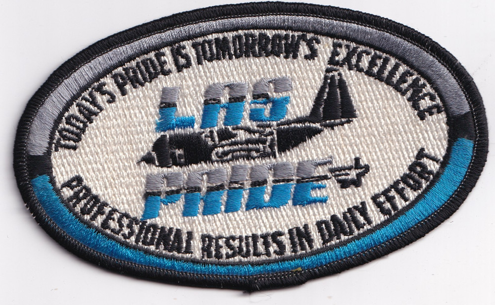C-130 Hercules LAS Pride Lockheed Aircraft patch