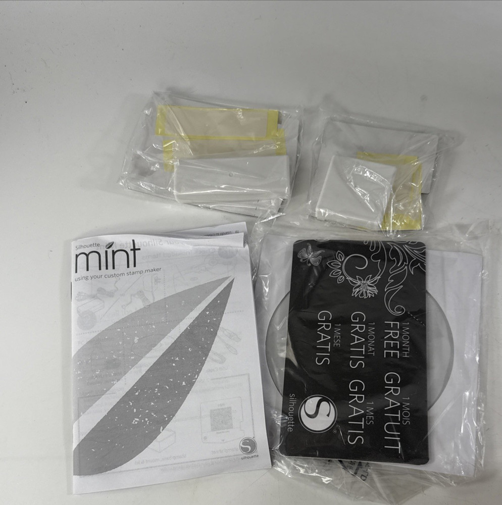 Silhouette Mint Custom Stamp Maker New