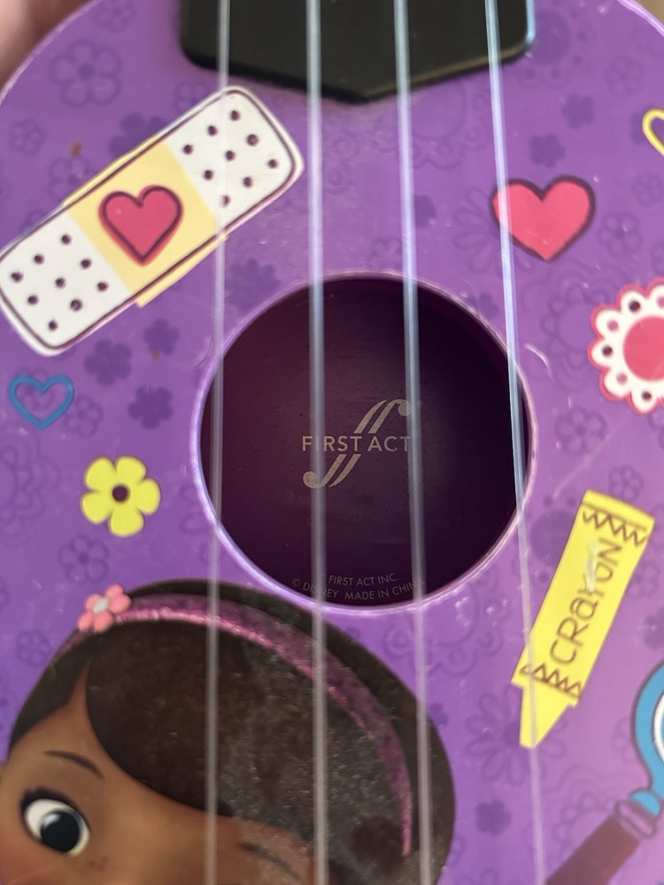 Doc McStuffins First Act Mini 4 String Kids Guitar