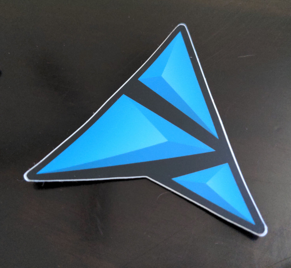 Artix Linux Sticker, vinyl 3", FOSS open source