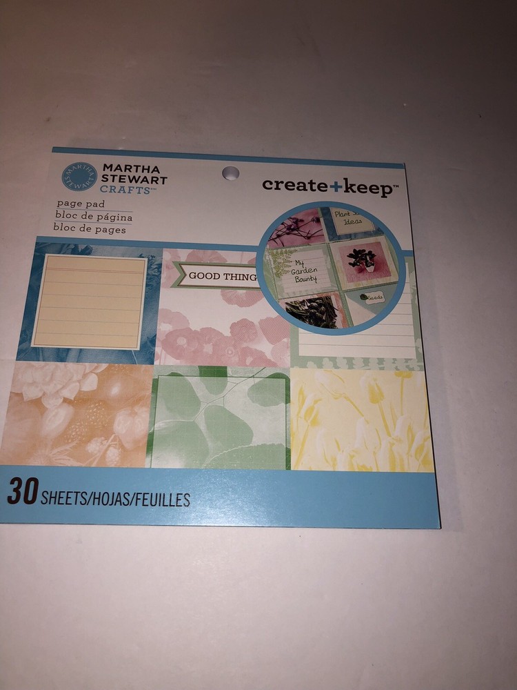 Martha Stewart Crafts Create + Keep Scrapbook Starter Kit 113 Pieces