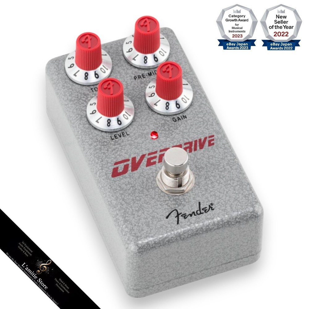 Fender Hammertone Overdrive Guitar Effects Compact Japan New