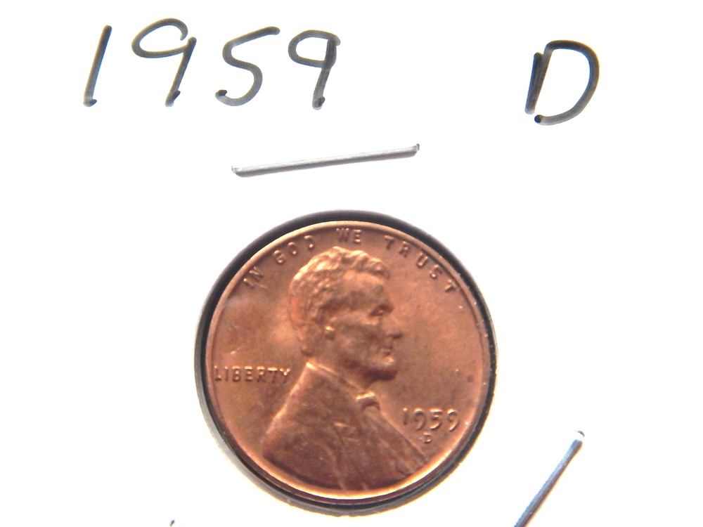 1959 (D) Lincoln Penny