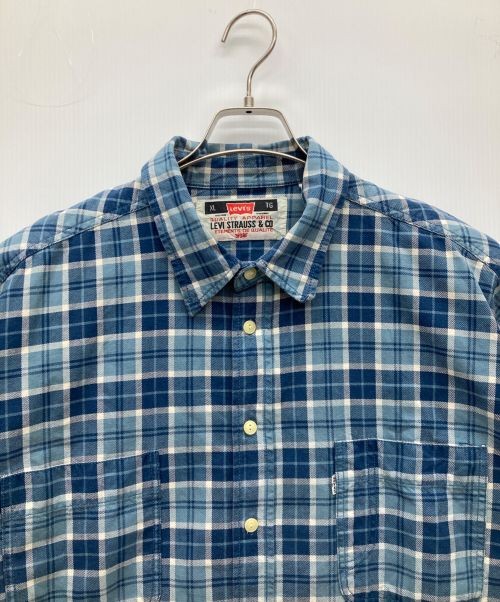 LEVI'S Check shirt Blue×White