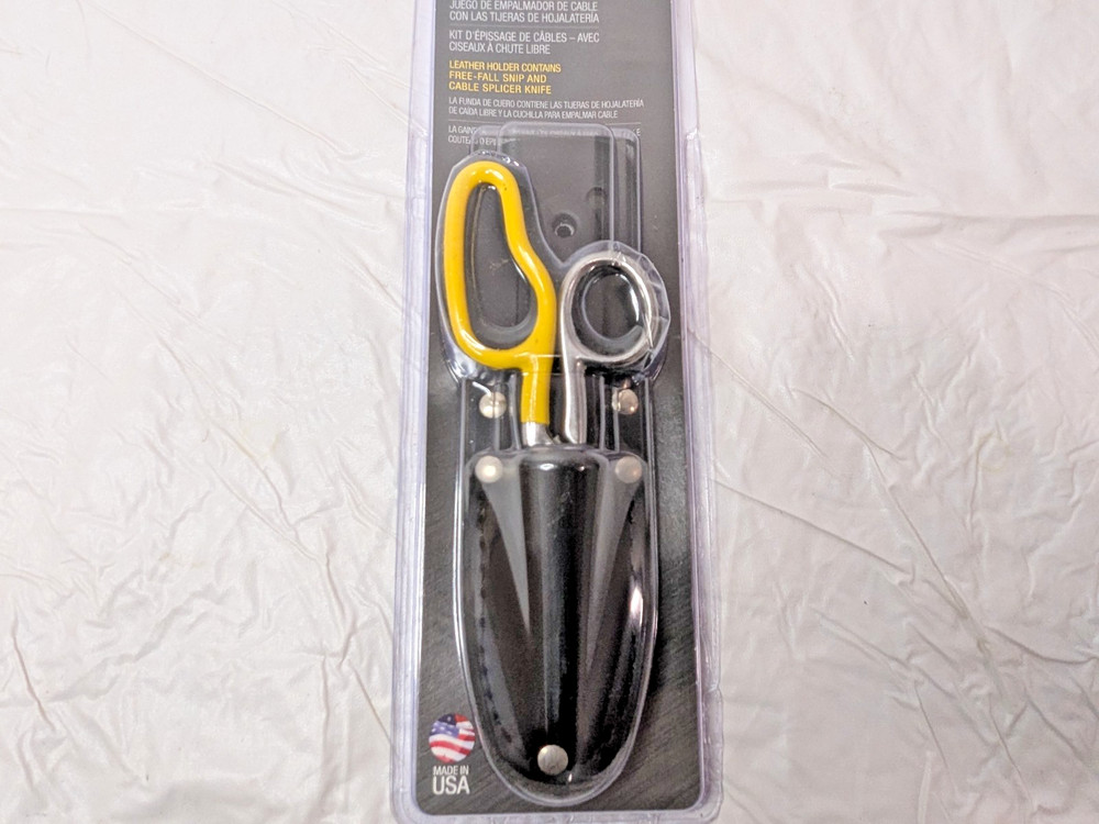 Klein Tools Cable Splicer's Kit w/Free-Fall Snip 46039