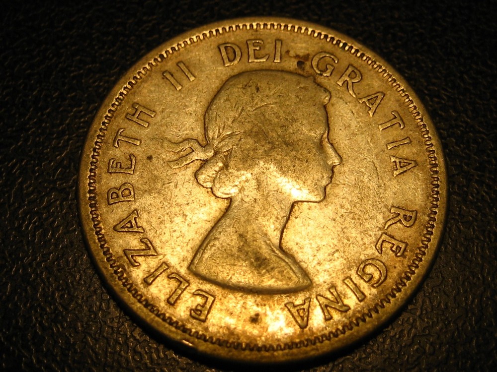 1959 80% Silver Canadian Quarter