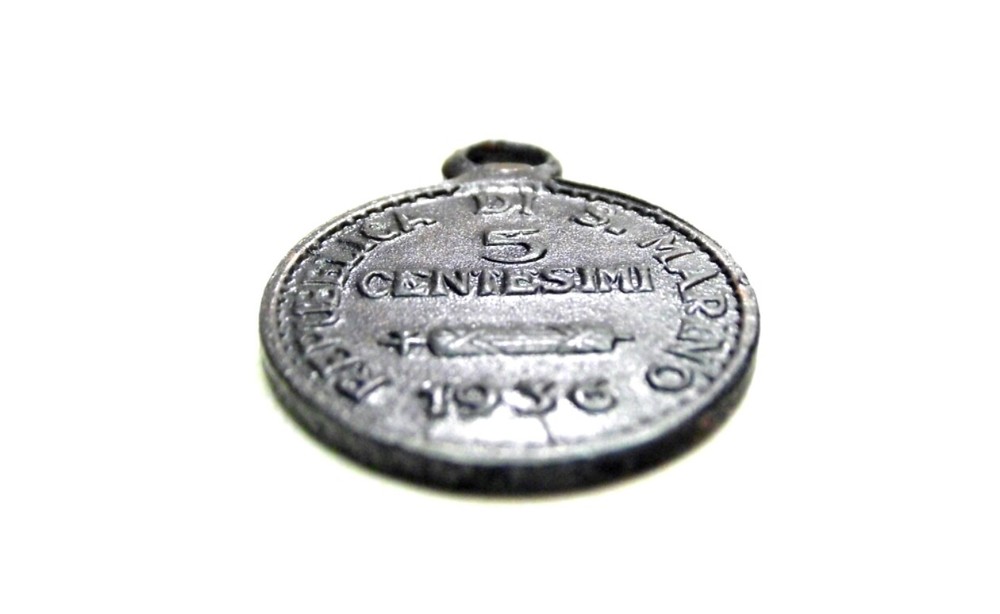 SAN MARINO (5 Cent Medal-Value) Rome