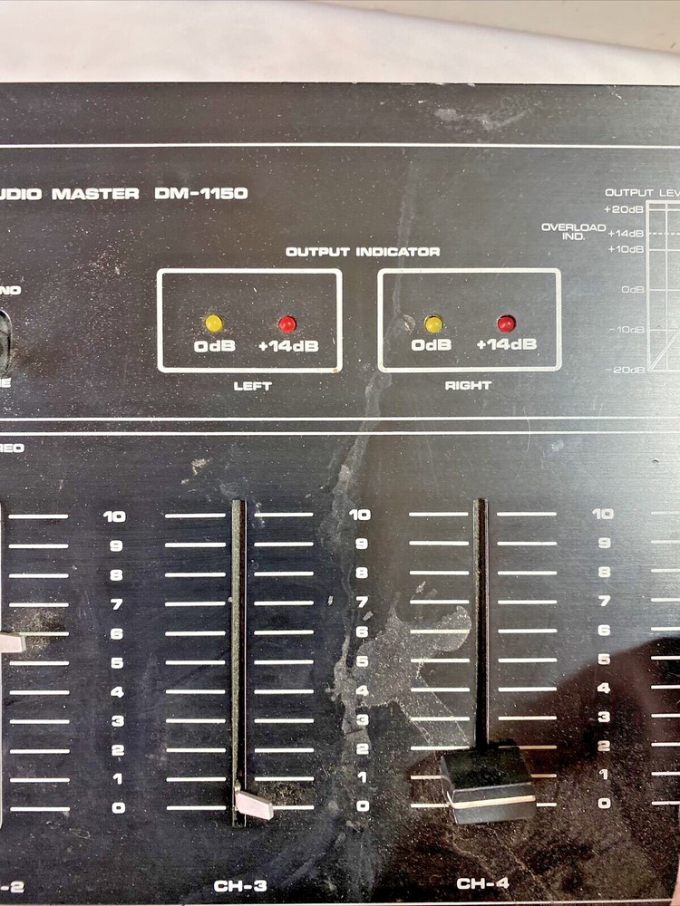 Numark studio audio master dm-1150