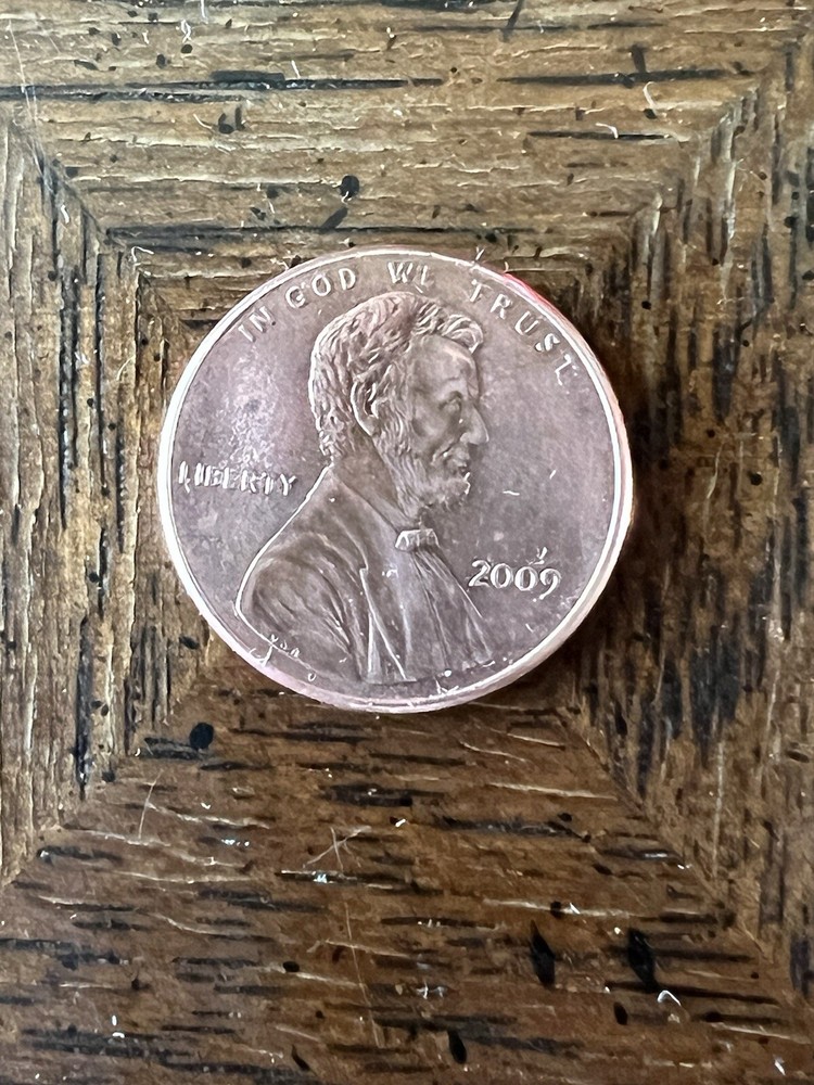Rare 2009 Lincoln Penny Clean NO MINT MARK
