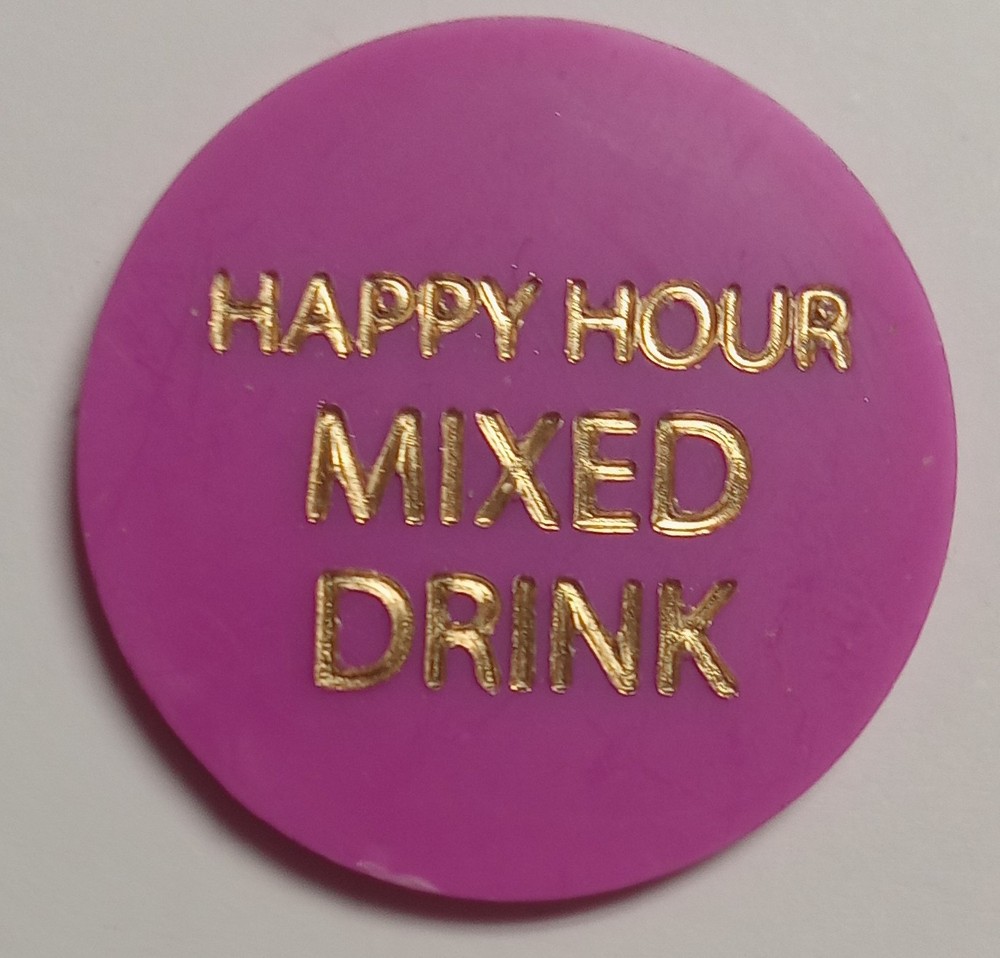 Plastic Trade Token Franklin Wisconsin