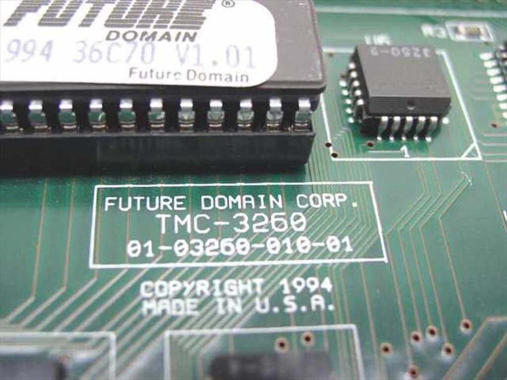 Future Domain PCI SCSI Host Adapter 01-03260-010-01 TMC-3260
