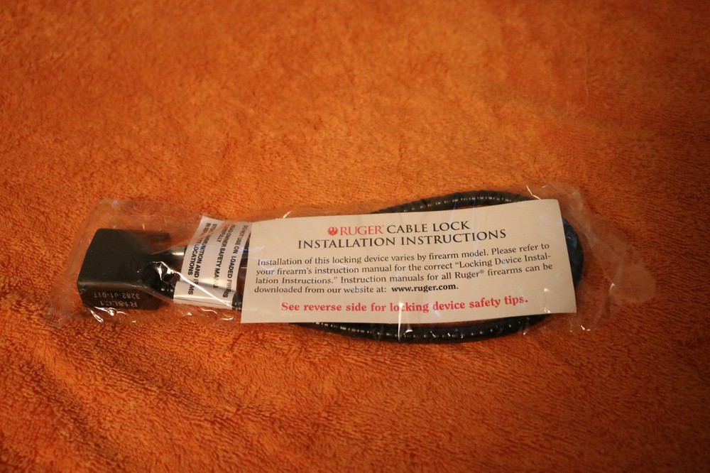 Ruger cable Gun lock OEM