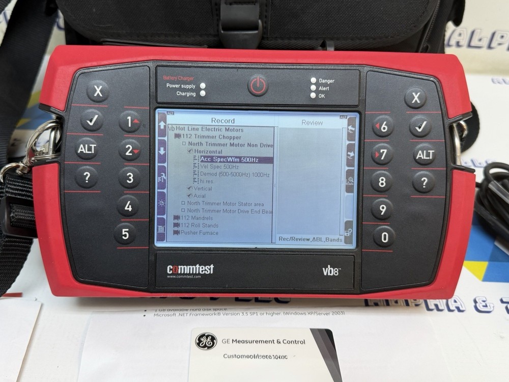 GE Commtest VB8 Ascent Level 2 CLK Software License Key Untested