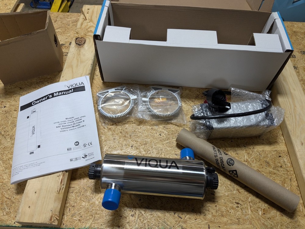 Viqua VH150 Whole Home UV Water Disinfection Cleaning System - 5 GPM !Charity!